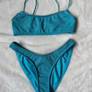 Triangl Swimwear Sparkling Teal Bikini